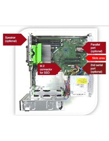 Fujitsu Esprimo D756 SFF - Intel® Core™ i3-6100, 8GB DDR4, 500GB HDD, Windows 10 Pro MAR
