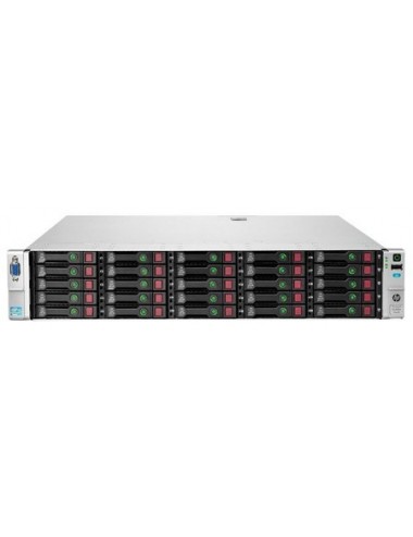 HPE ProLiant DL380p G8 25x SFF, 2x E5-2620 6C, 64GB RAM, 5,4TB RAW 10K SAS, P420i 1GB, RACK RAIL