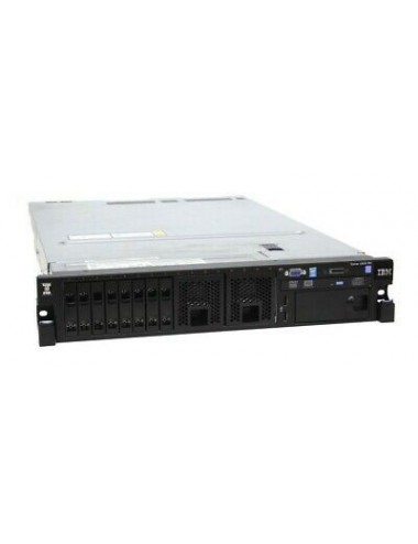IBM System x3650 M4 8x 2,5" SFF, 2x E5-2650 V2 8C, 64GB DDR3, ServeRaid M5110e, 2x 240GB SSD, 2x PSU, Rack Rails
